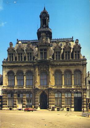 POSTAL 56407: Bohain L Hotel de Ville