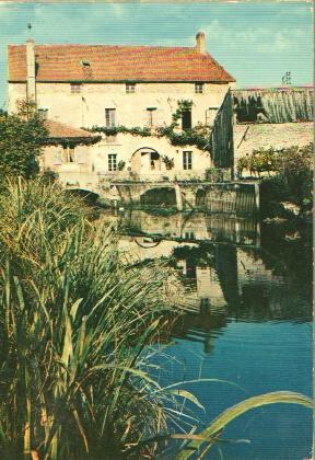 POSTAL 56419: Isle sur Serein Yonne Le moulin