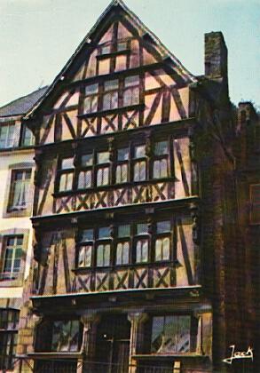 POSTAL 56436: Morlaix La maison de la Duchesse Anne