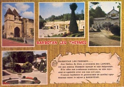 POSTAL 56474: Barbotan les thermes Gers