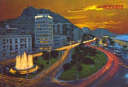 POSTAL 56498: Alicante Plaza del mar