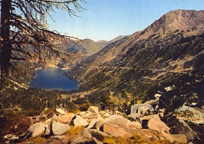 POSTAL 56499: Les Pyrenees Haute Vallee d Aure Lac d Oredon