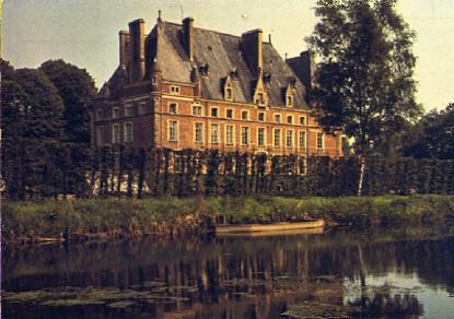 POSTAL 56521: Hazebrouck Nord le Château de La Motte au Bois