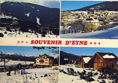 POSTAL 56531: Souvenir d Eyne Station en hiver