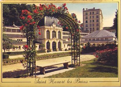 POSTAL 56537: St Honore les Bains (Nievre) L Etablissement thermal