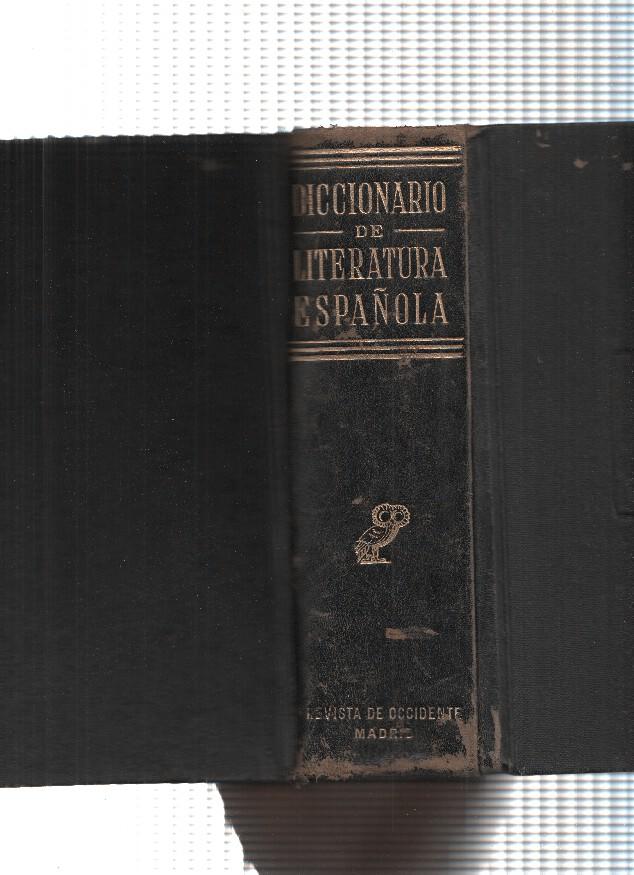 Diccionario de Literatura Española