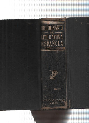 Diccionario de Literatura Española