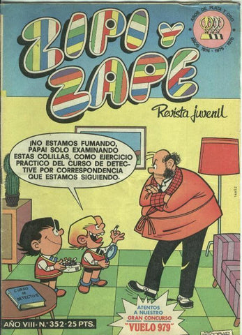 Zipi y Zape semanal numero 352: Robin Robot: El guardaespaldas (2 paginas)