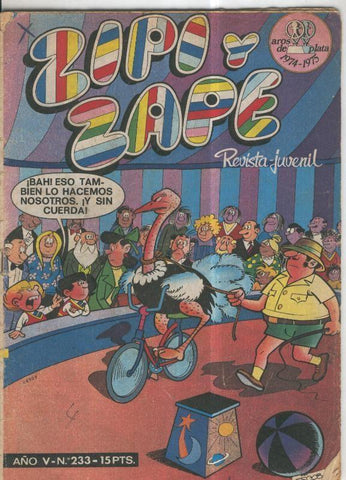 Zipi y Zape semanal numero 233: Robin Robot: el perro mecanico (1 pagina)