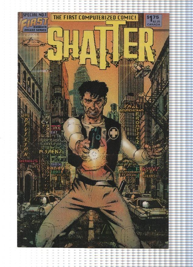 SHATTER SPECIAL, Volumen 1, Numero 01: Headhunters (First Comics)