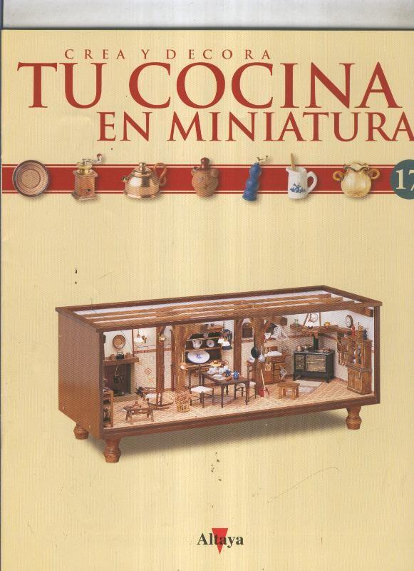 Crea y decora tu cocina en miniatura fasciculo numero 017