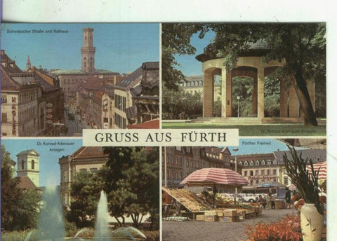 Postal: Gruss aus Furth