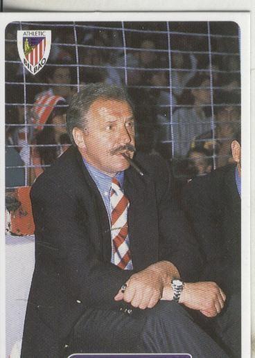 Cromos: Las fichas de la liga 95/96-Bilbao: Stepanovic (entrenador)