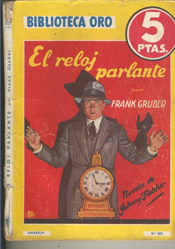 Biblioteca oro amarilla: El reloj parlante