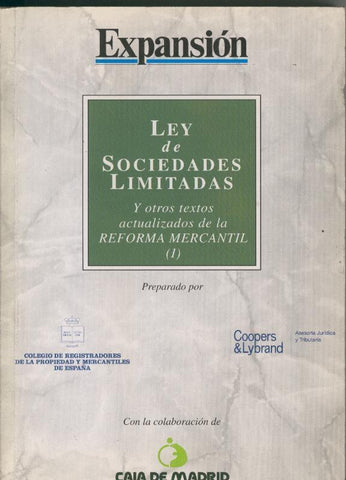 Ley de Sociedades limitadas