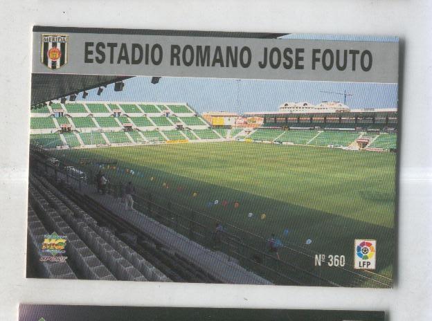 Cromo Liga 97/98: C.P.Merida numero 360: Estadio Romano Jose Fouto