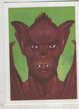 Cromos: Historias de Terror numero 023: Hombre murcielago