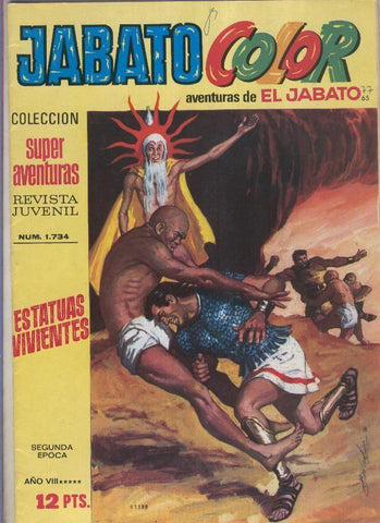 Jabato color segunda epoca numero 065: Estatuas vivientes