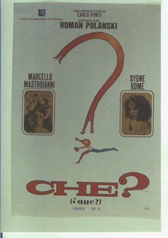 Foto cine 589: Che (Marcelo Mastroianni-sydne Rome)
