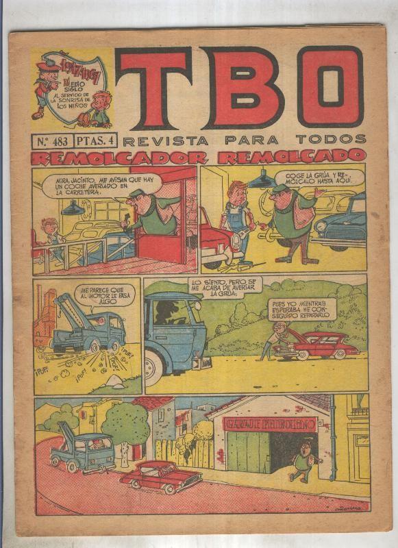 TBO numero 483: Remolcador remolcado (Moreno), (numerado 2 en trasera)