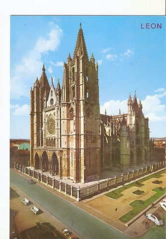 Postal 023374 : La Catedral de Leon
