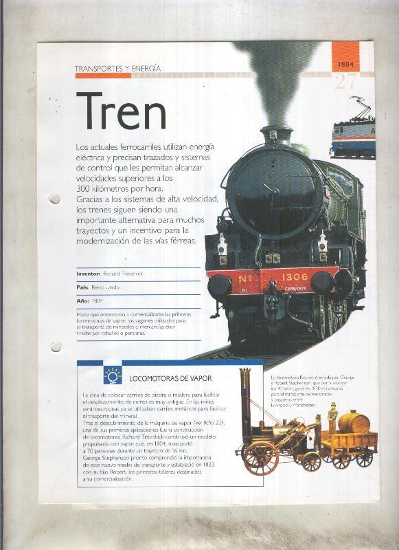Tren:  son 4 paginas y 