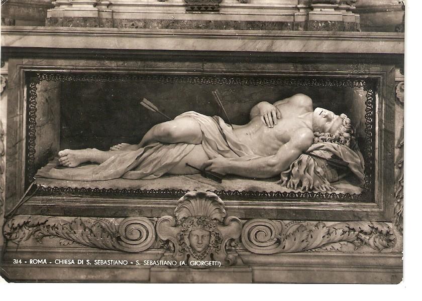 Postal 035834 : Roma - Chiesa di S. Sebastiano (A. Giorgetti)