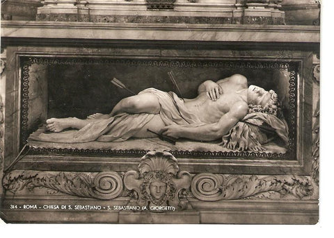Postal 035834 : Roma - Chiesa di S. Sebastiano (A. Giorgetti)