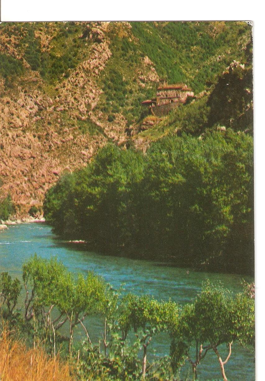 Postal 037740 : Pirineo Central. Ermita dArbolo dArcalis sobre el Noguera Pallaresa