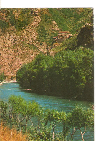 Postal 037740 : Pirineo Central. Ermita dArbolo dArcalis sobre el Noguera Pallaresa