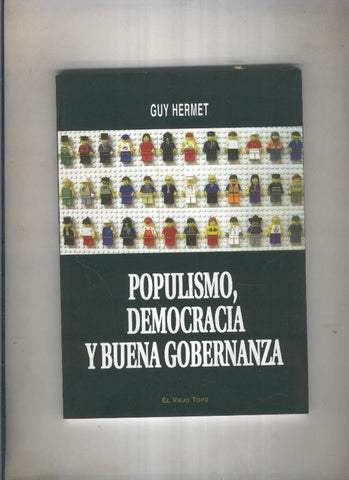 Libro: Populismo, democracia y buena gobernanza (tapa blanda)