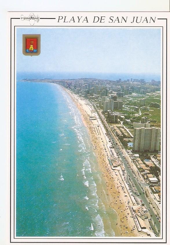 Postal 046570 : Alicante. Castillo de Santa Barbara. Recinto superior