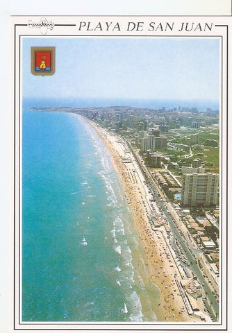 Postal 046570 : Alicante. Castillo de Santa Barbara. Recinto superior