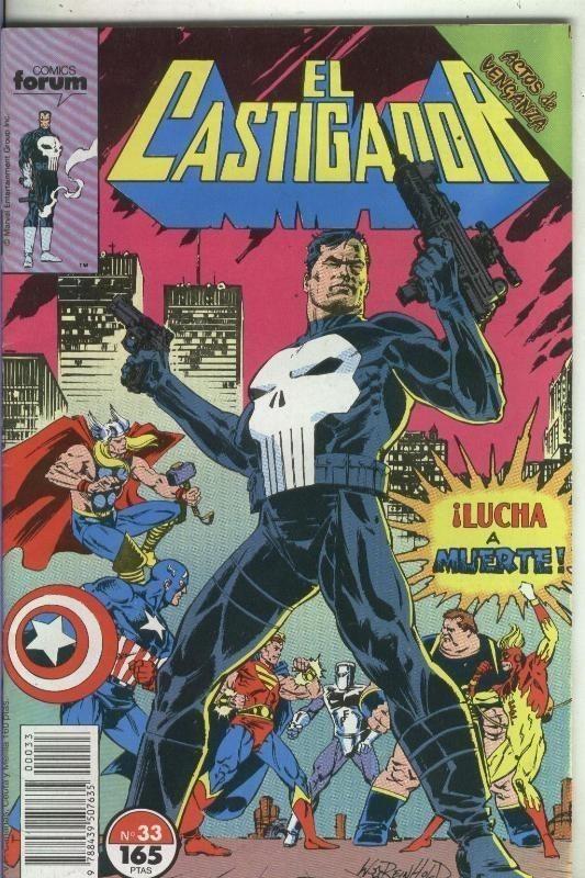 El Castigador numero 33: actos de venganza