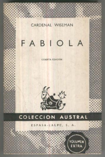 Austral numero 1028: Fabiola (edicion cuarta)