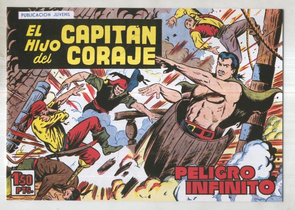 Facsimil: El Hijo del Capitan Coraje numero 43: Peligro infinito