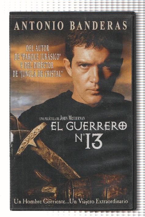 VHS-Cine: EL GUERRERO NUMERO 13- Antonio Banderas