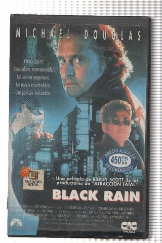 VHS-Cine: BLACK RAIN- Michael Douglas