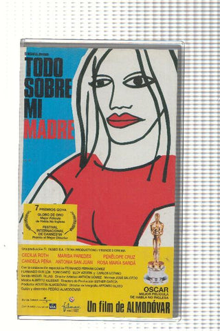 VHS-Cine: TODO SOBRE MI MADRE - Pedro Almodovar