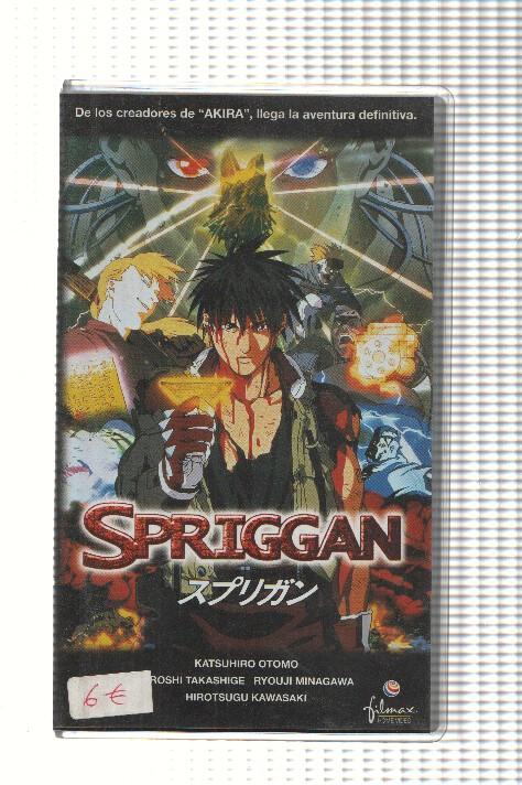 VHS-Animacion: SPRIGGAN - Katsuhiro Otomo