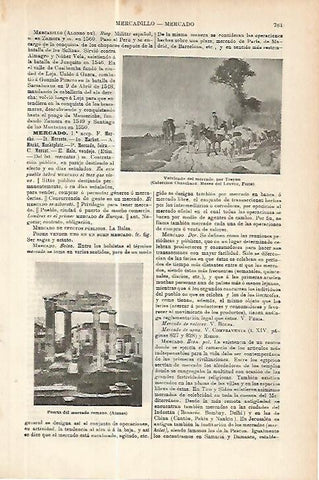 LAMINA ESPASA 17814: Puerta del mercado romano en Atenas