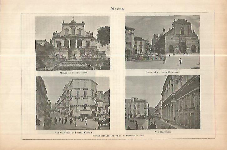 LAMINA ESPASA 17863: Edificios de Mesina