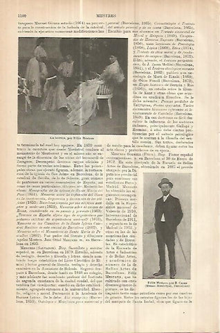 LAMINA ESPASA 17874: La lectura por Felix Mestres