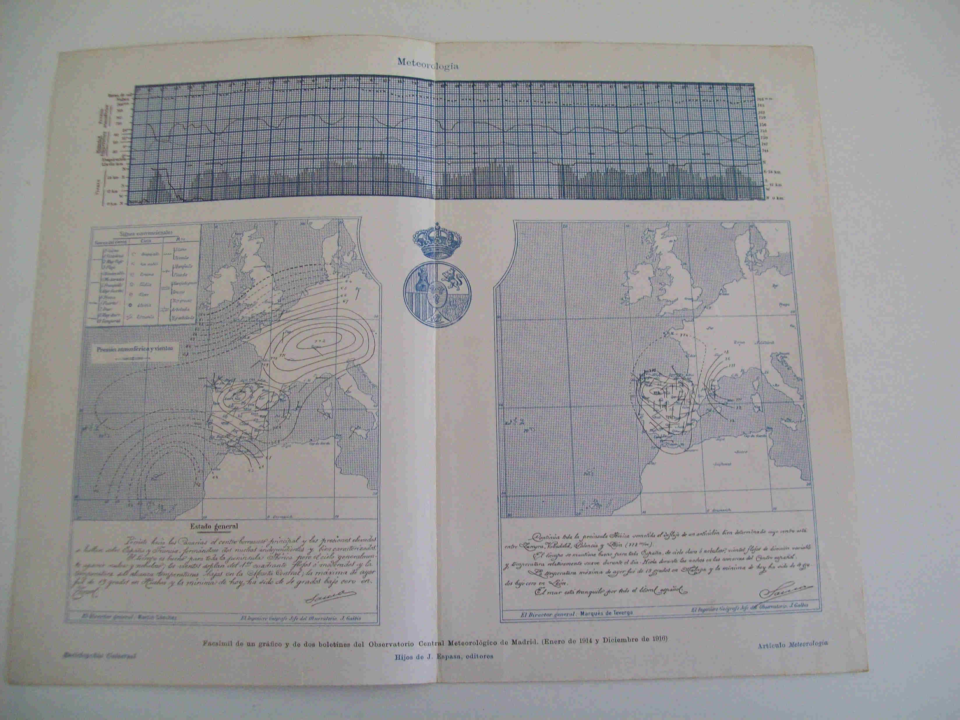 LAMINA ESPASA 17891: Metereologia