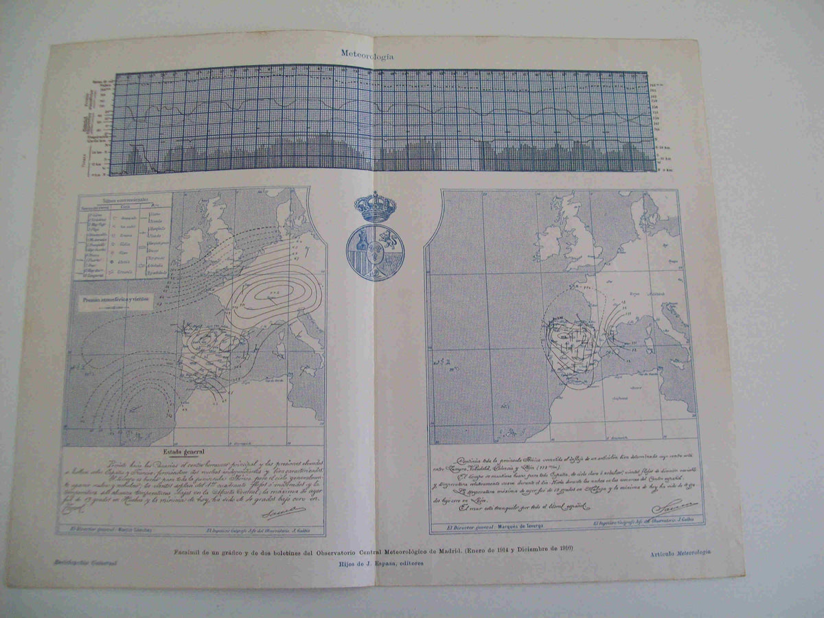 LAMINA ESPASA 17891: Metereologia