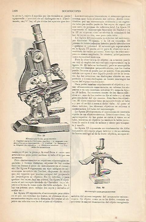 LAMINA ESPASA 17927: Microscopio Leitz