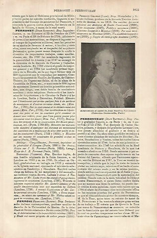 LAMINA ESPASA 18038: Autorretrato de Perronneau