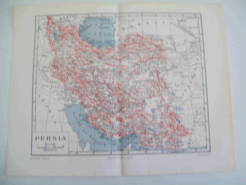 LAMINA ESPASA 18045: Mapa de Persia