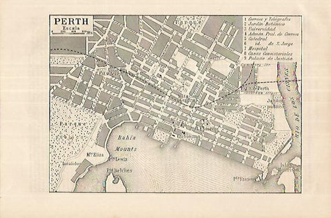 LAMINA ESPASA 18061: Perth Escocia