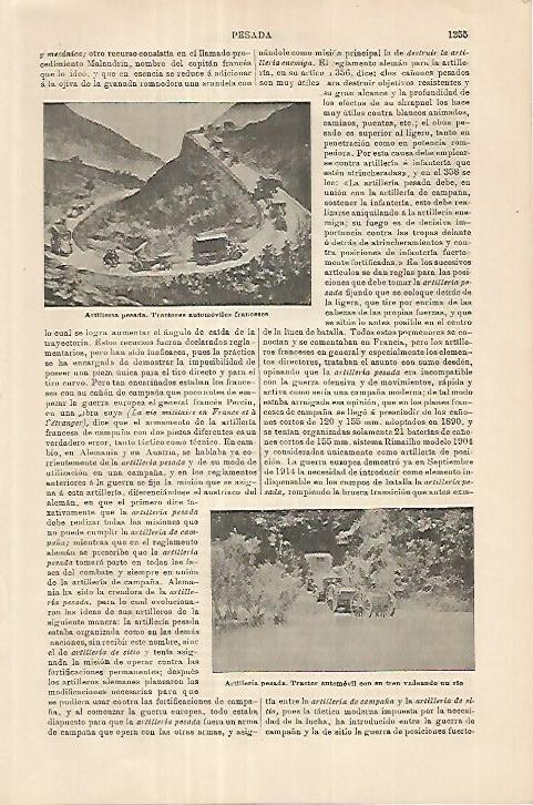 LAMINA ESPASA 18097: Artilleria pesada de Francia